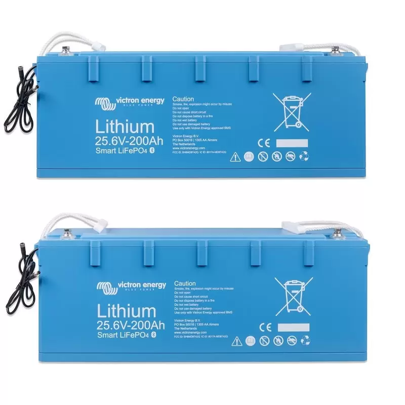 LiFePO4 Battery 25,6V/200Ah - Smart