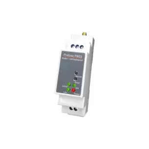 PW21-H Modbus RTU RS485 to Ethernet, WiFi MQTT DIN-Rail Serial Converter 230 VAC