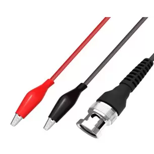 Probe Osciloscop 110cm Adaptor BNC Q9 Tata la Clesti Aligator